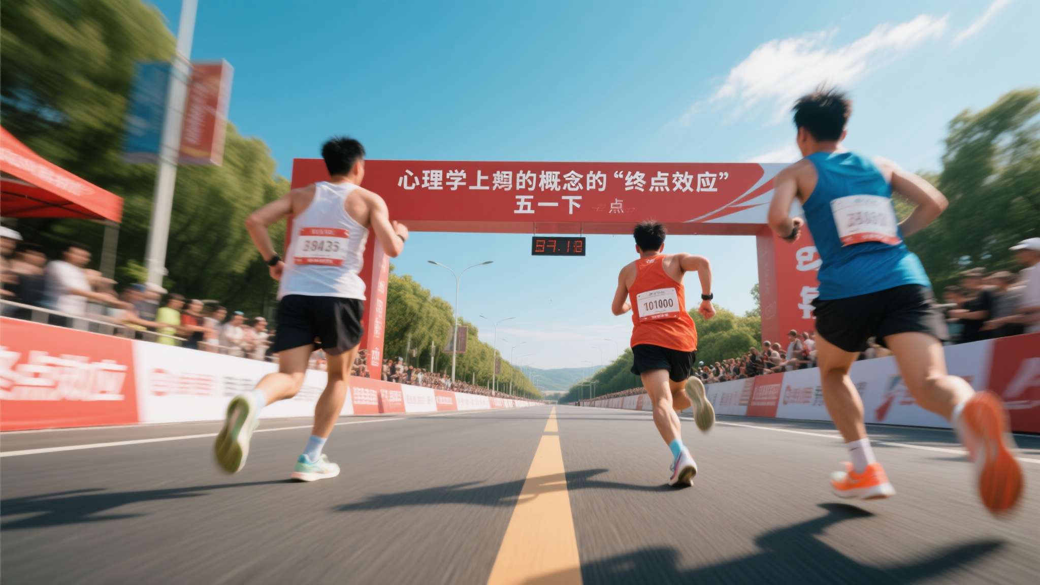 心理学上有个概念叫"终点效应"，人在看得见终点的情况下，耐力和执行力会显著提升。